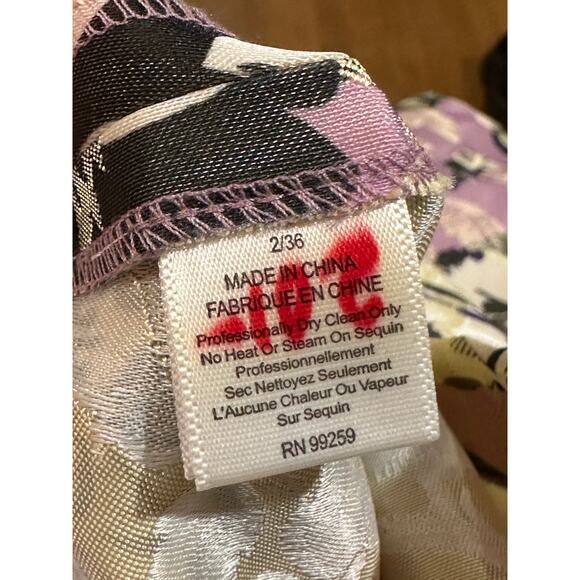 Vera Wang Lavender Label Strapless Floral Party Cocktail Dress Size 2 NWT - Picture 13 of 13